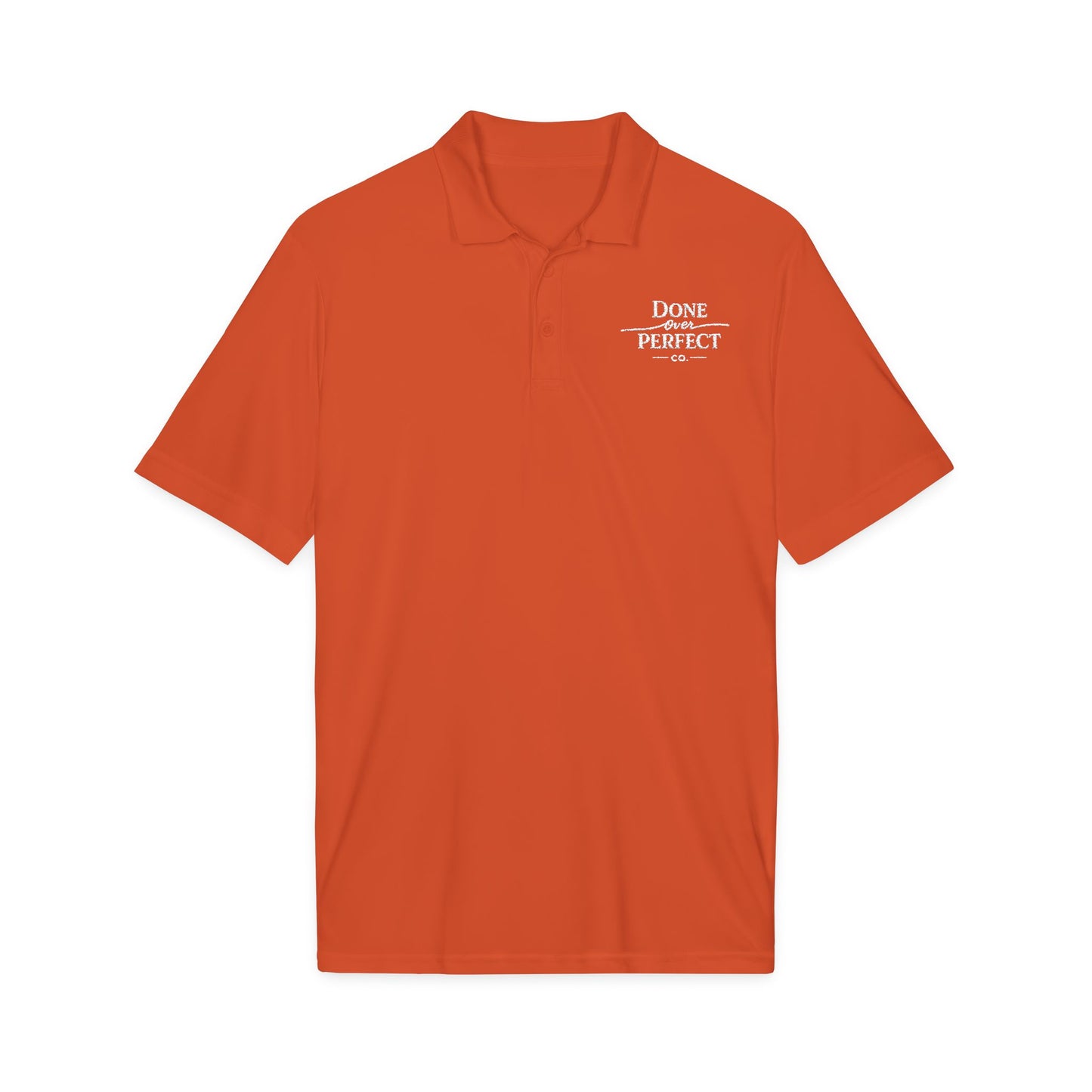 Done Over Perfect Co. Embroidered Polo – Professional Work & Team Shirt