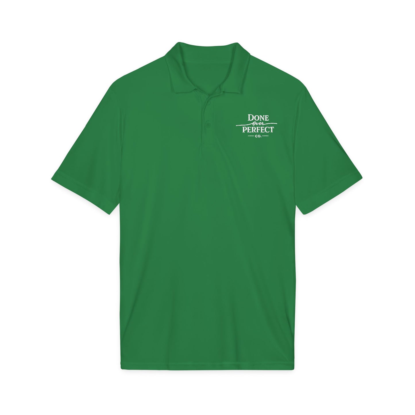 Done Over Perfect Co. Embroidered Polo – Professional Work & Team Shirt