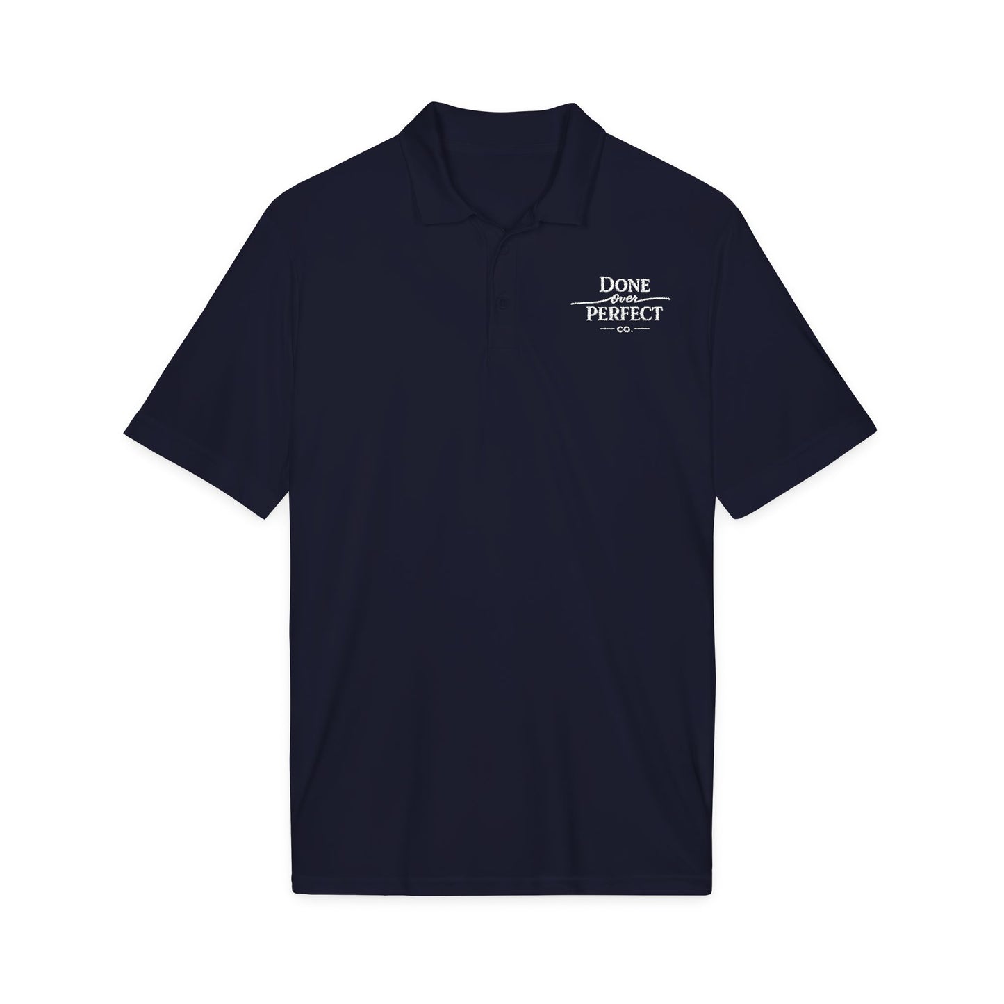 Done Over Perfect Co. Embroidered Polo – Professional Work & Team Shirt