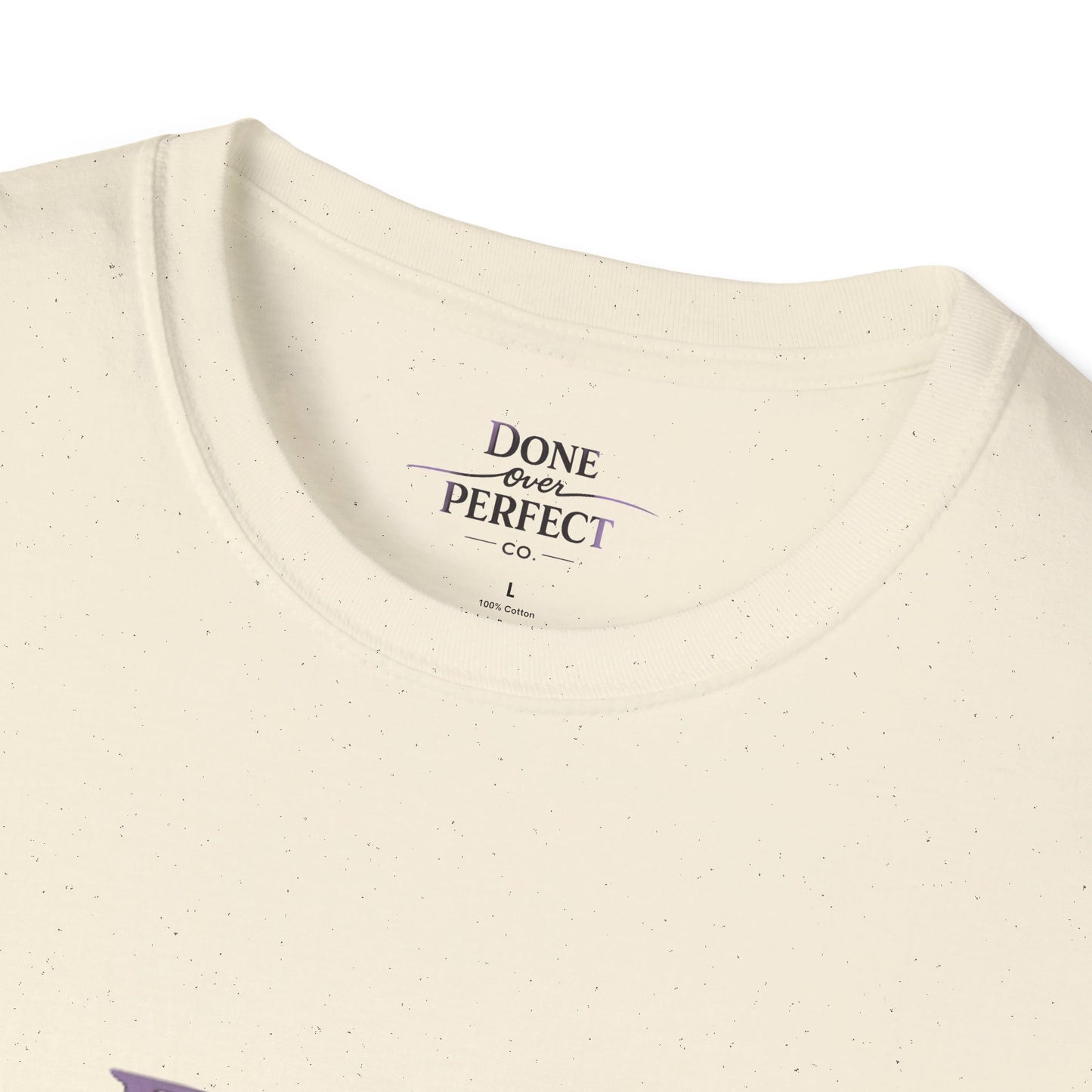 Done Over Perfect Co. Signature Logo Tee — Gildan 64000 Softstyle
