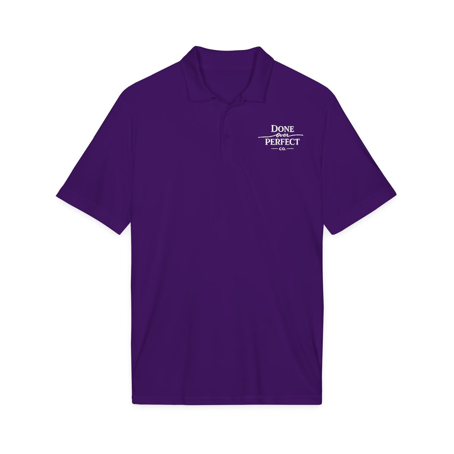 Done Over Perfect Co. Embroidered Polo – Professional Work & Team Shirt