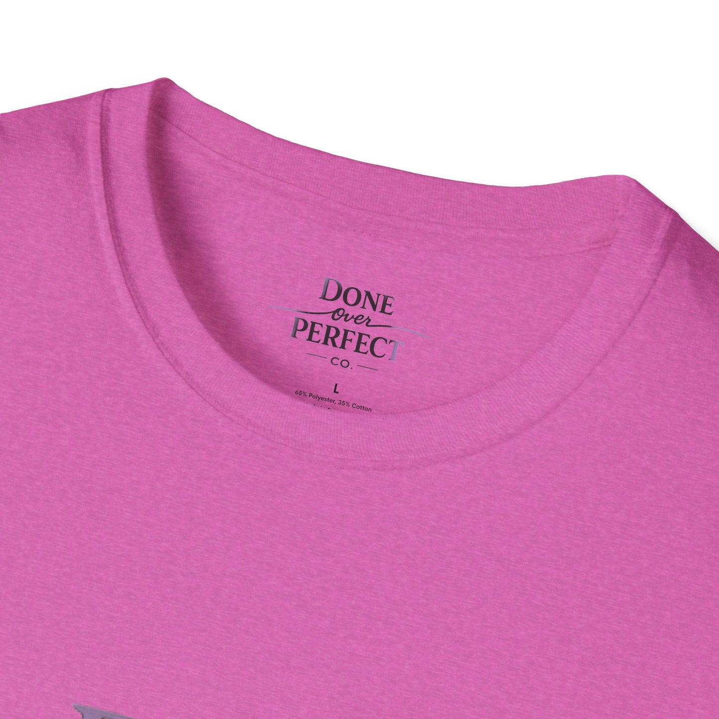 Done Over Perfect Co. Signature Logo Tee — Gildan 64000 Softstyle
